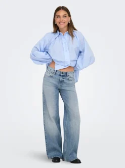 ONLHOPE Lav midje Wide Leg Fit Jeans