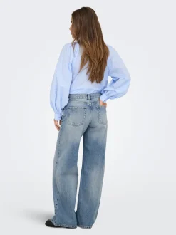 ONLHOPE Lav midje Wide Leg Fit Jeans