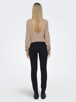 ONLHUSH Middels høy midje Skinny Fit Ankellengde Jeans