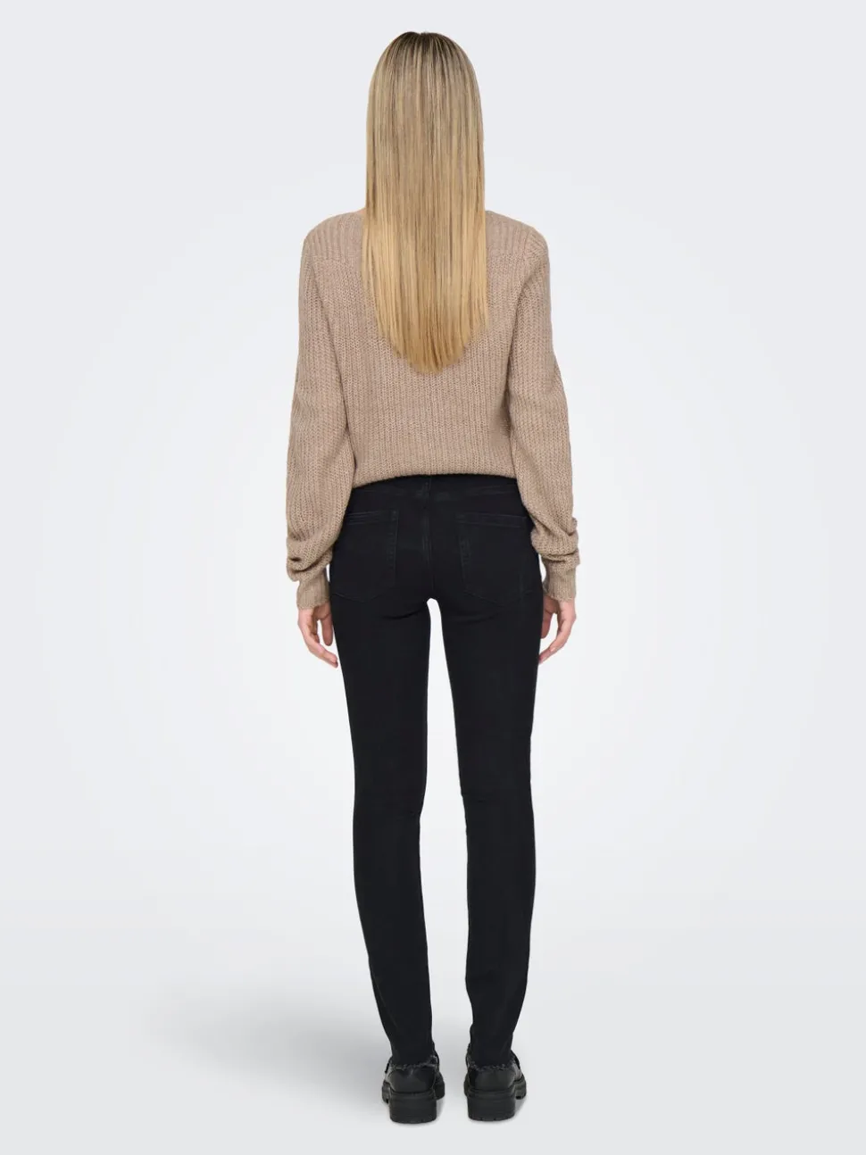 ONLHUSH Middels høy midje Skinny Fit Ankellengde Jeans