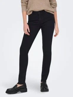 ONLHUSH Middels høy midje Skinny Fit Ankellengde Jeans