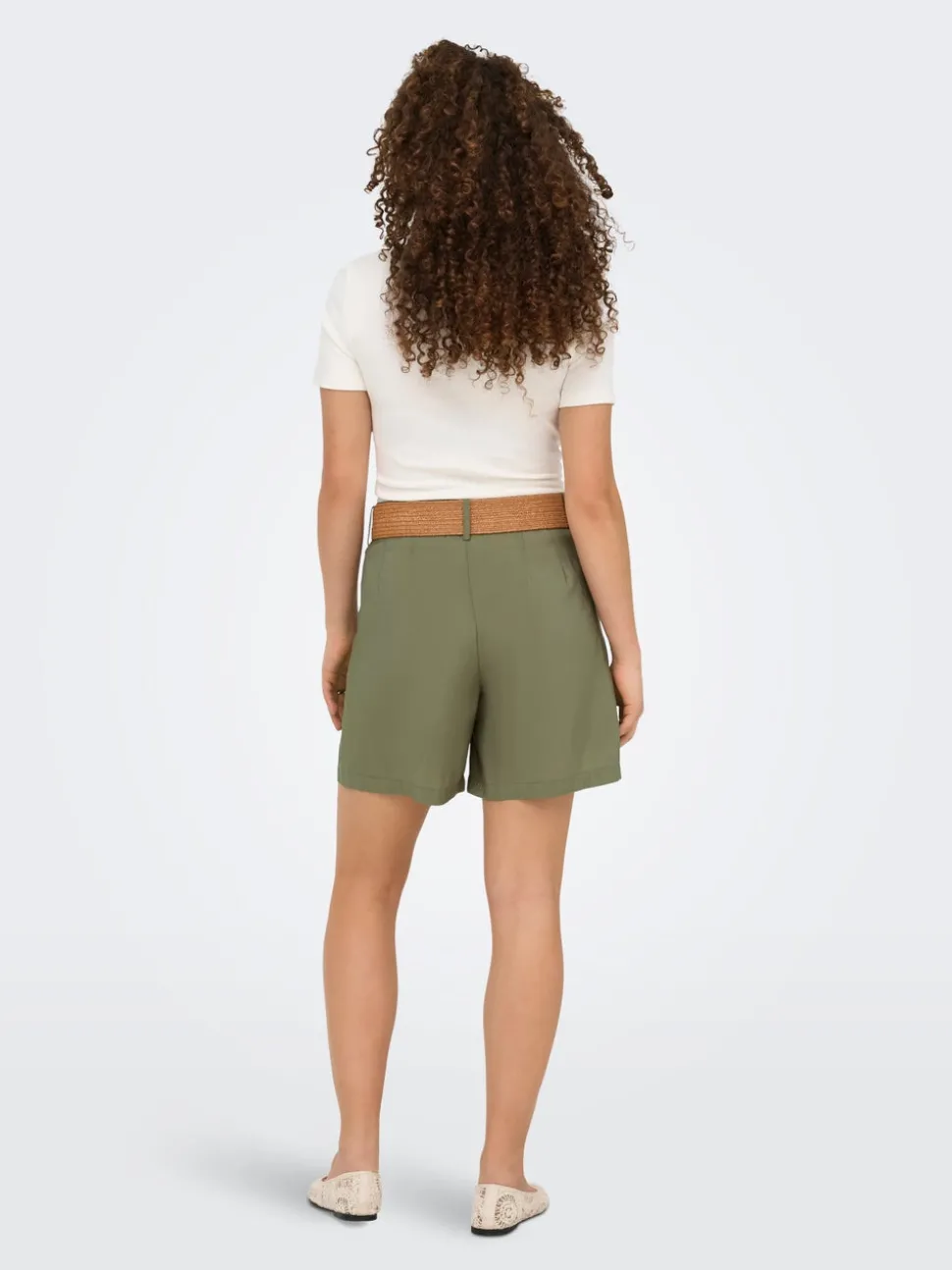 ONLIBIZA Høy midje Regular Fit Bermudashorts