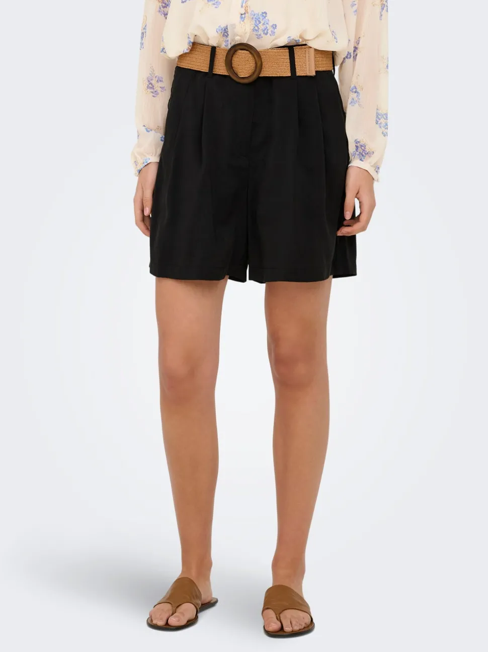 ONLIBIZA Høy midje Regular Fit Bermudashorts
