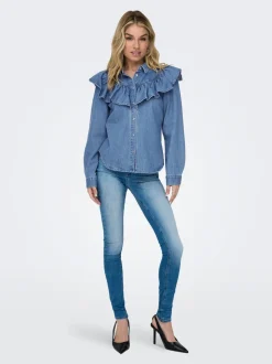 ONLINDIGO Denimskjorte