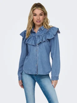 ONLINDIGO Denimskjorte