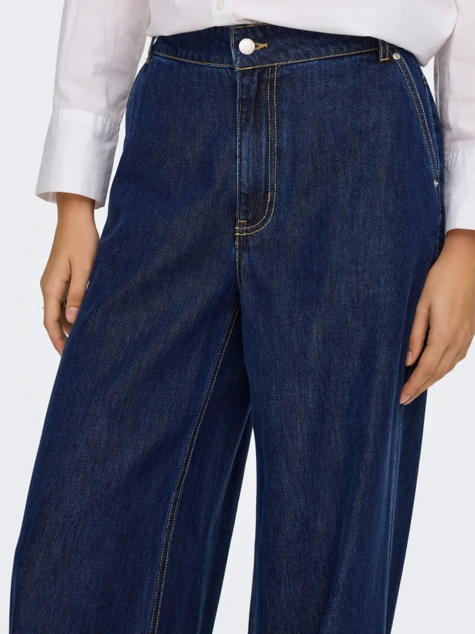 ONLINGRID Middels høy midje Wide Leg Fit Jeans