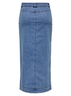 ONLIRINA Denim Denimskjørt Langt skjørt