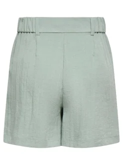 ONLITA Høy midje Regular Fit Lin Bermudashorts