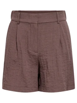 ONLITA Høy midje Regular Fit Lin Bermudashorts
