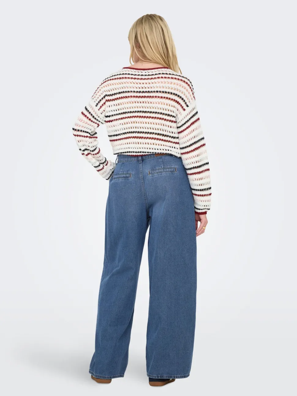 ONLIVY Middels høy midje Wide Leg Fit Jeans