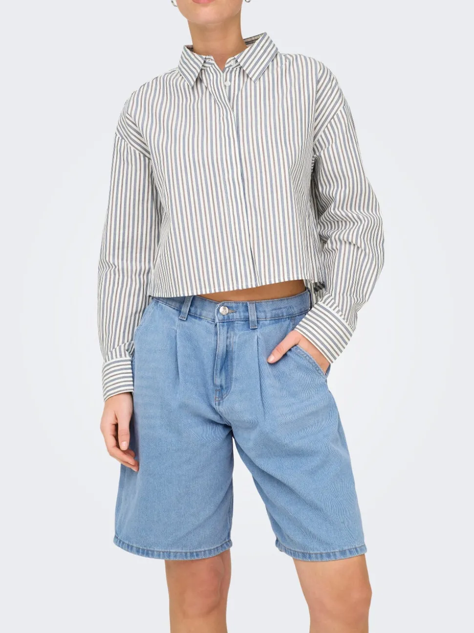 ONLIVY Wide Leg Fit Denimshorts