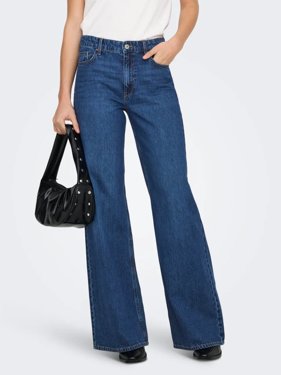 ONLJEMMA Høy midje Wide Leg Fit Jeans