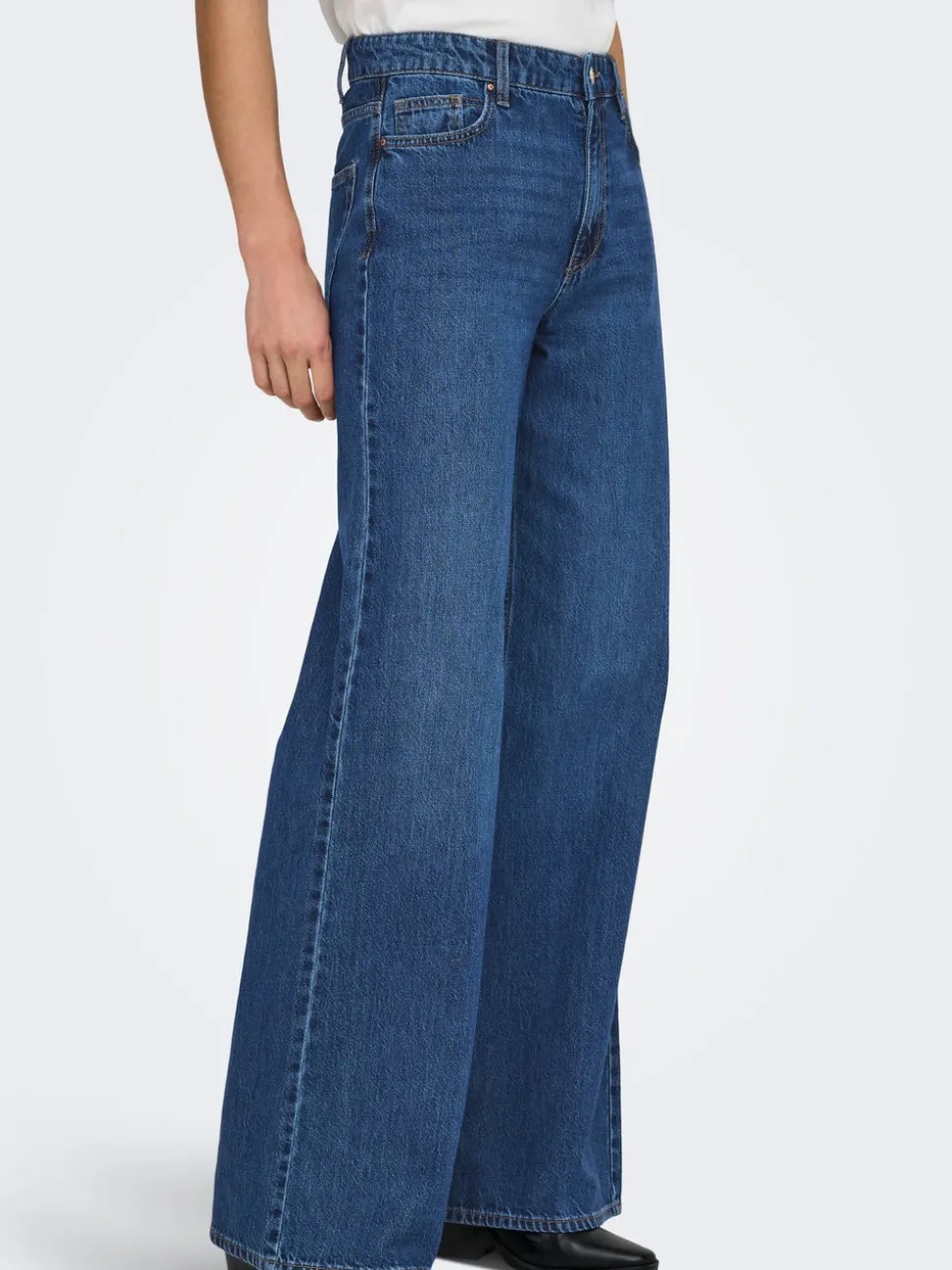 ONLJEMMA Høy midje Wide Leg Fit Jeans