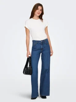 ONLJEMMA Høy midje Wide Leg Fit Jeans