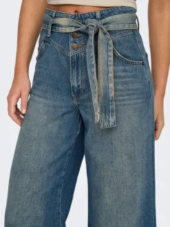 ONLJOELLE Høy midje Wide Leg Fit Jeans