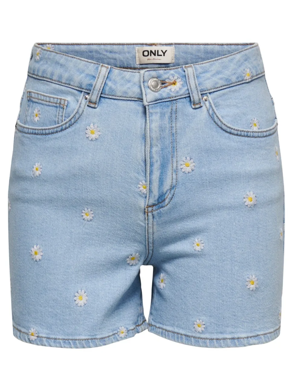 ONLJOSEPHINE Høy midje Loose fit Denimshorts