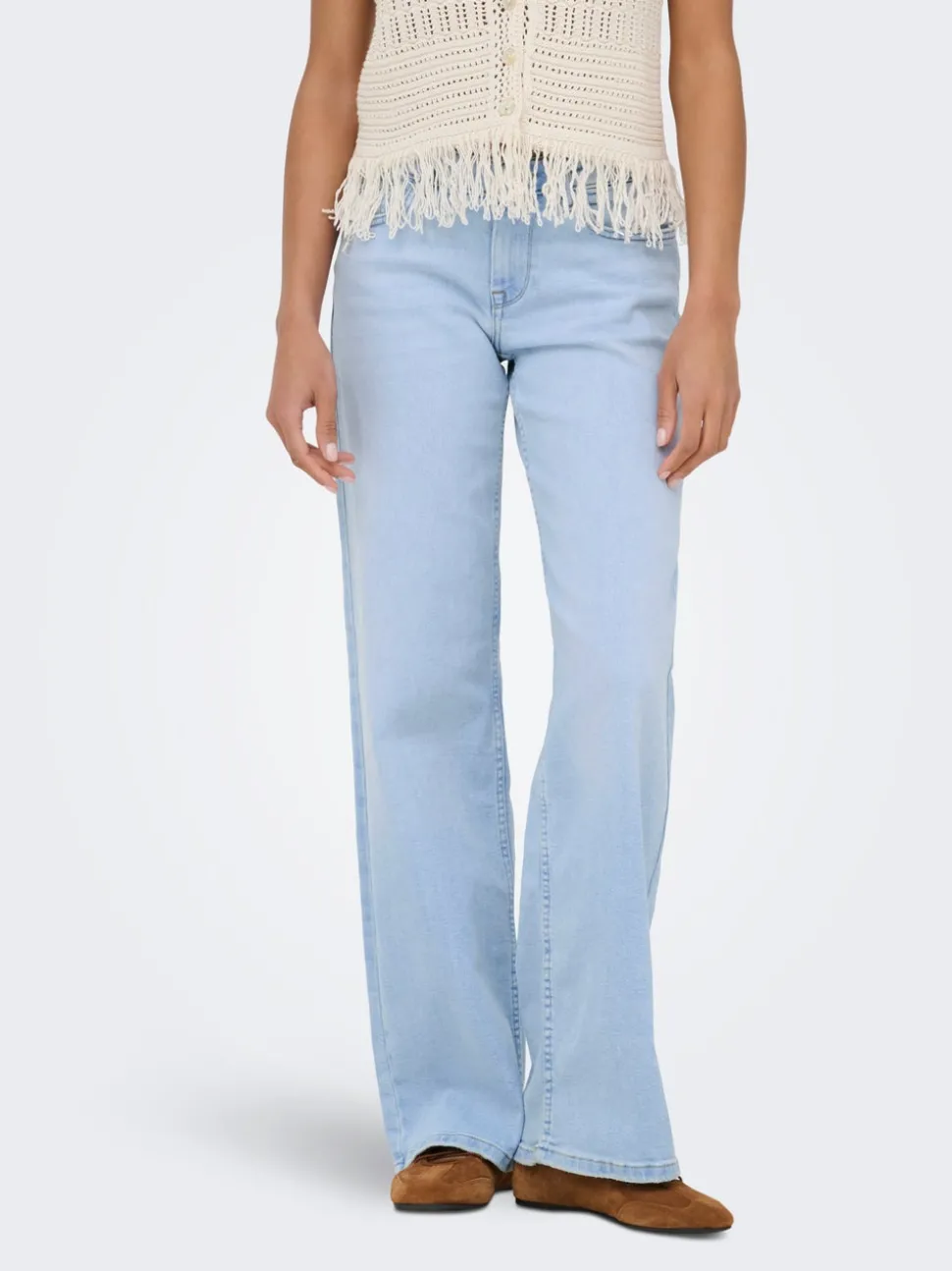 ONLJUDY-O Lav midje Straight Fit Jeans