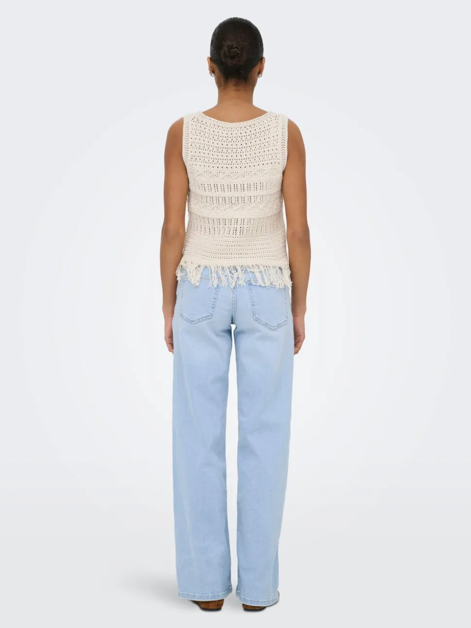 ONLJUDY-O Lav midje Straight Fit Jeans