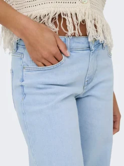 ONLJUDY-O Lav midje Straight Fit Jeans
