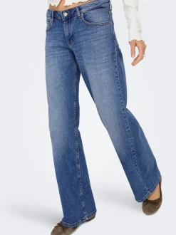 ONLJUDY-O Lav midje Straight Fit Jeans