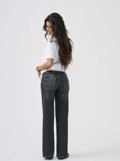 ONLJUDY-O Lav midje Straight Fit Jeans