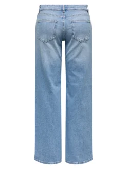 ONLJUDY-O Lav midje Straight Fit Jeans