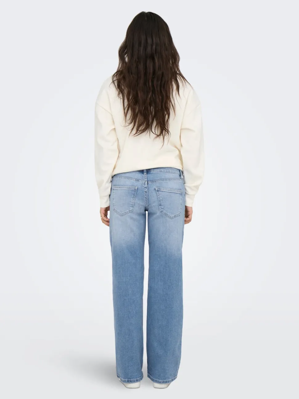 ONLJUDY-O Lav midje Straight Fit Jeans