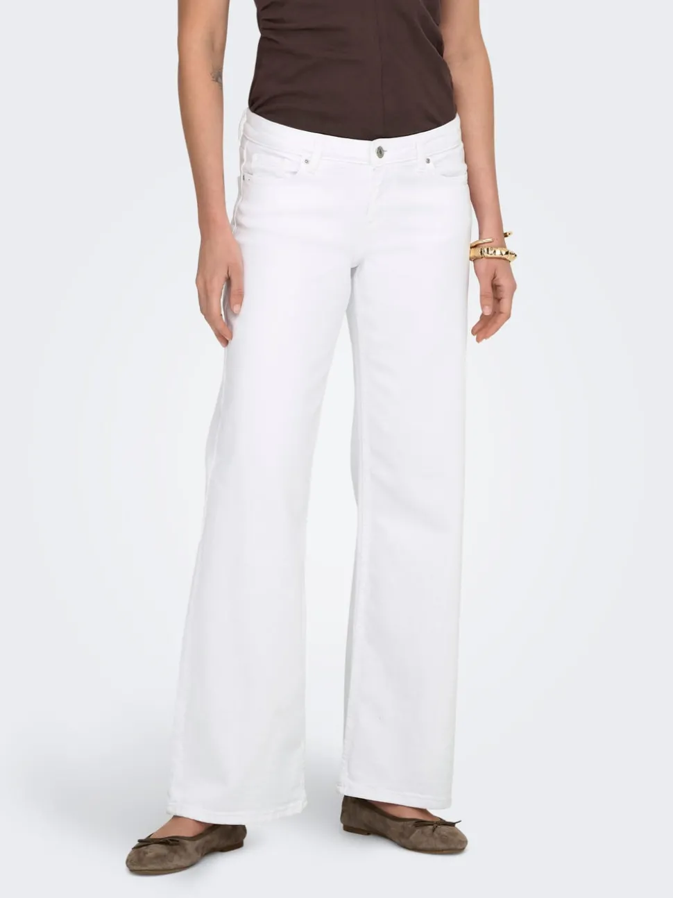 ONLJUDY-O Lav midje Wide Leg Fit Jeans