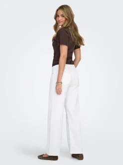 ONLJUDY-O Lav midje Wide Leg Fit Jeans