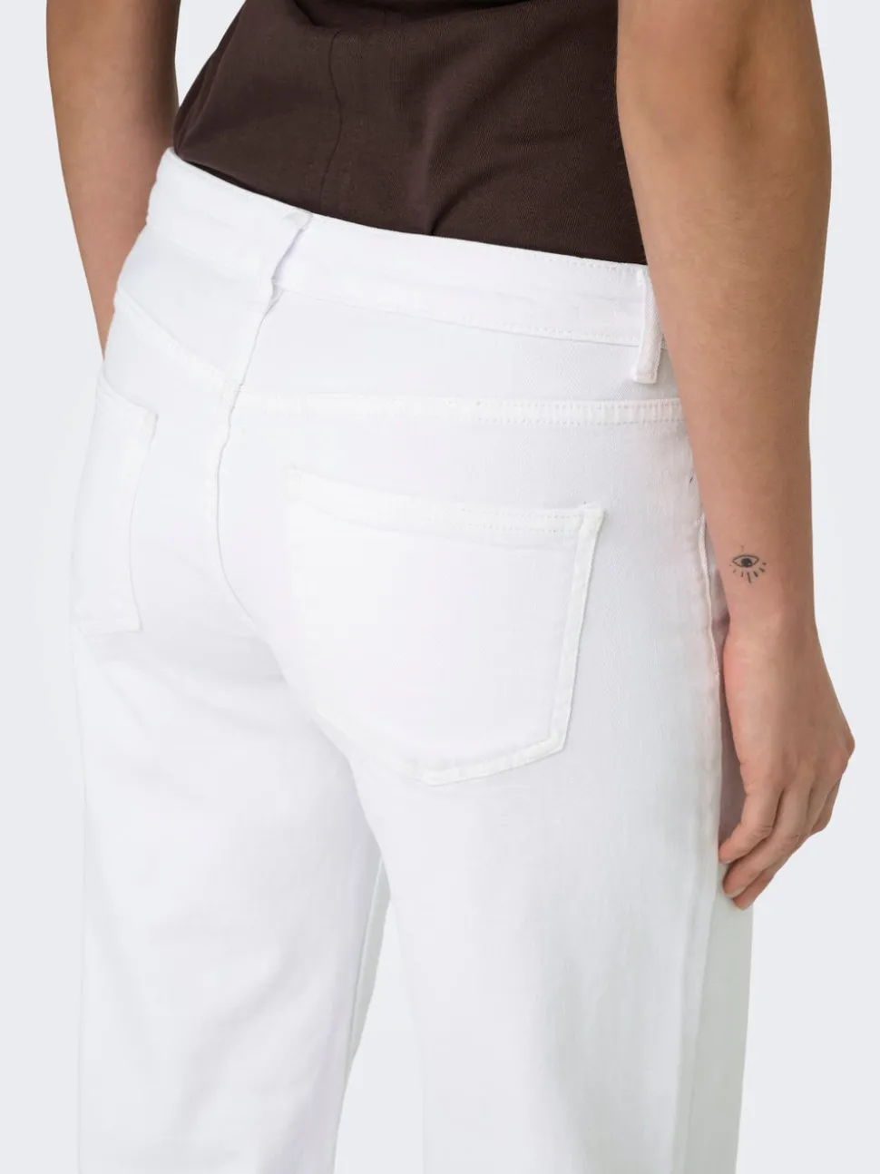 ONLJUDY-O Lav midje Wide Leg Fit Jeans
