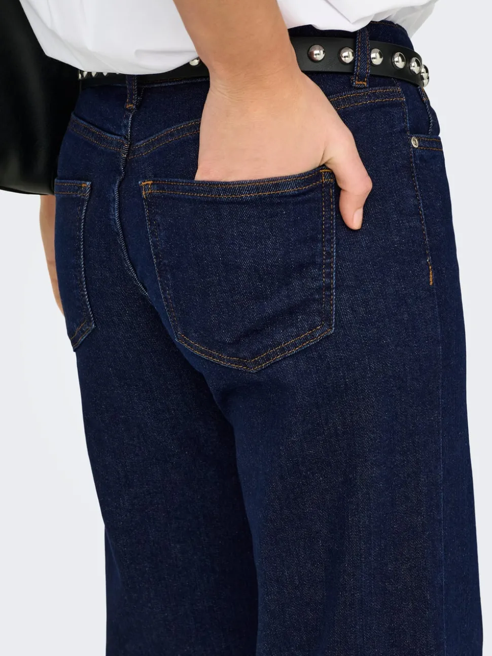 ONLJUDY-O Lav midje Wide Leg Fit Jeans