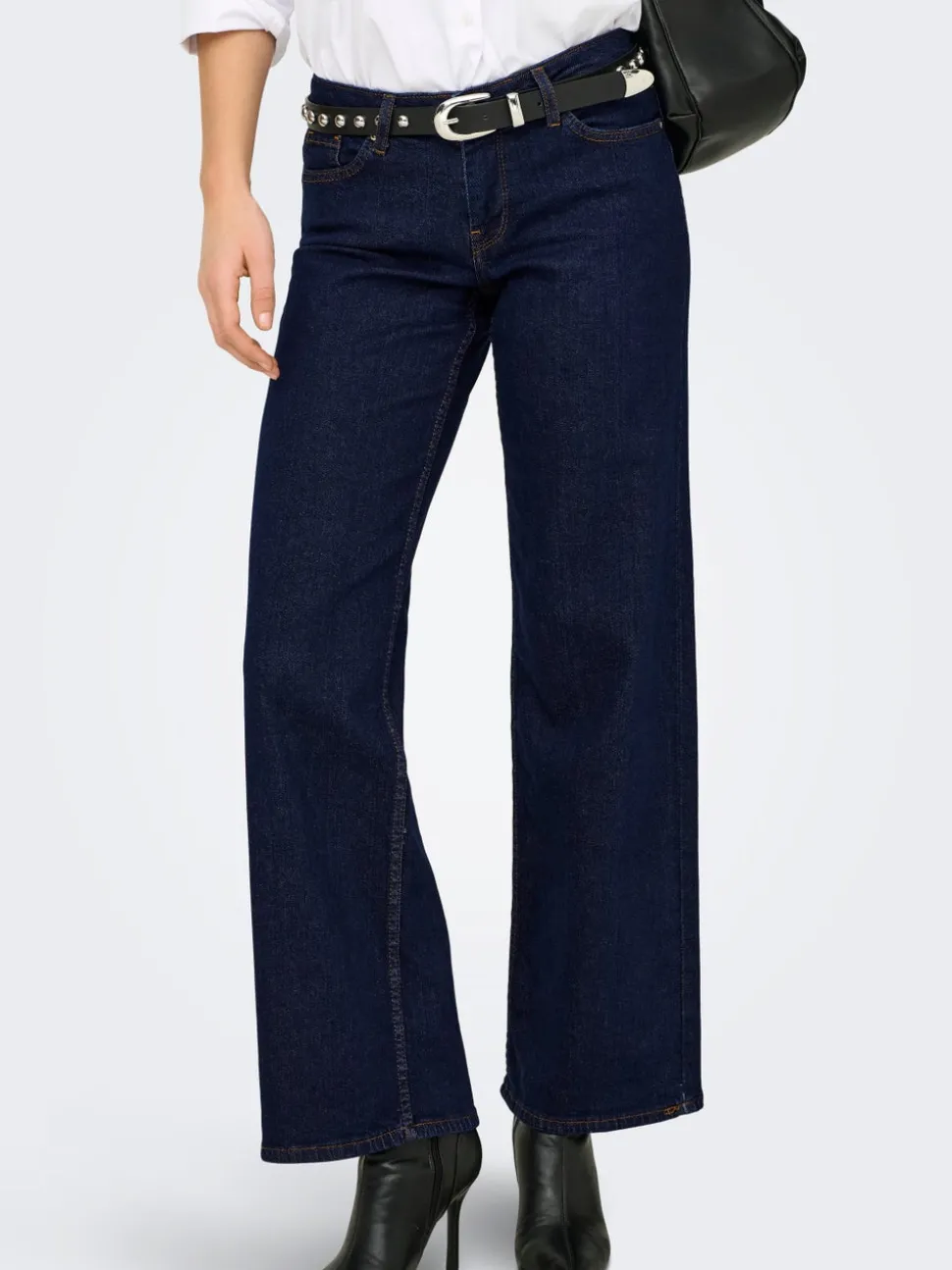 ONLJUDY-O Lav midje Wide Leg Fit Jeans