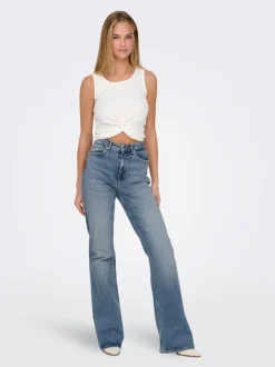 ONLJUICY Høy midje Flared Fit Jeans