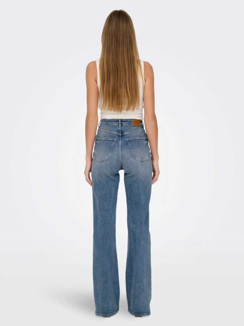 ONLJUICY Høy midje Flared Fit Jeans
