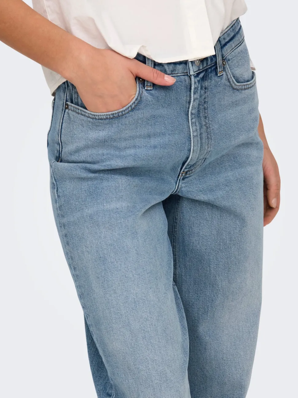 ONLJUICY Høy midje Mom Fit Jeans