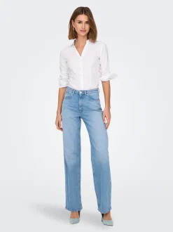 ONLJUICY Høy midje Wide Leg Fit Jeans