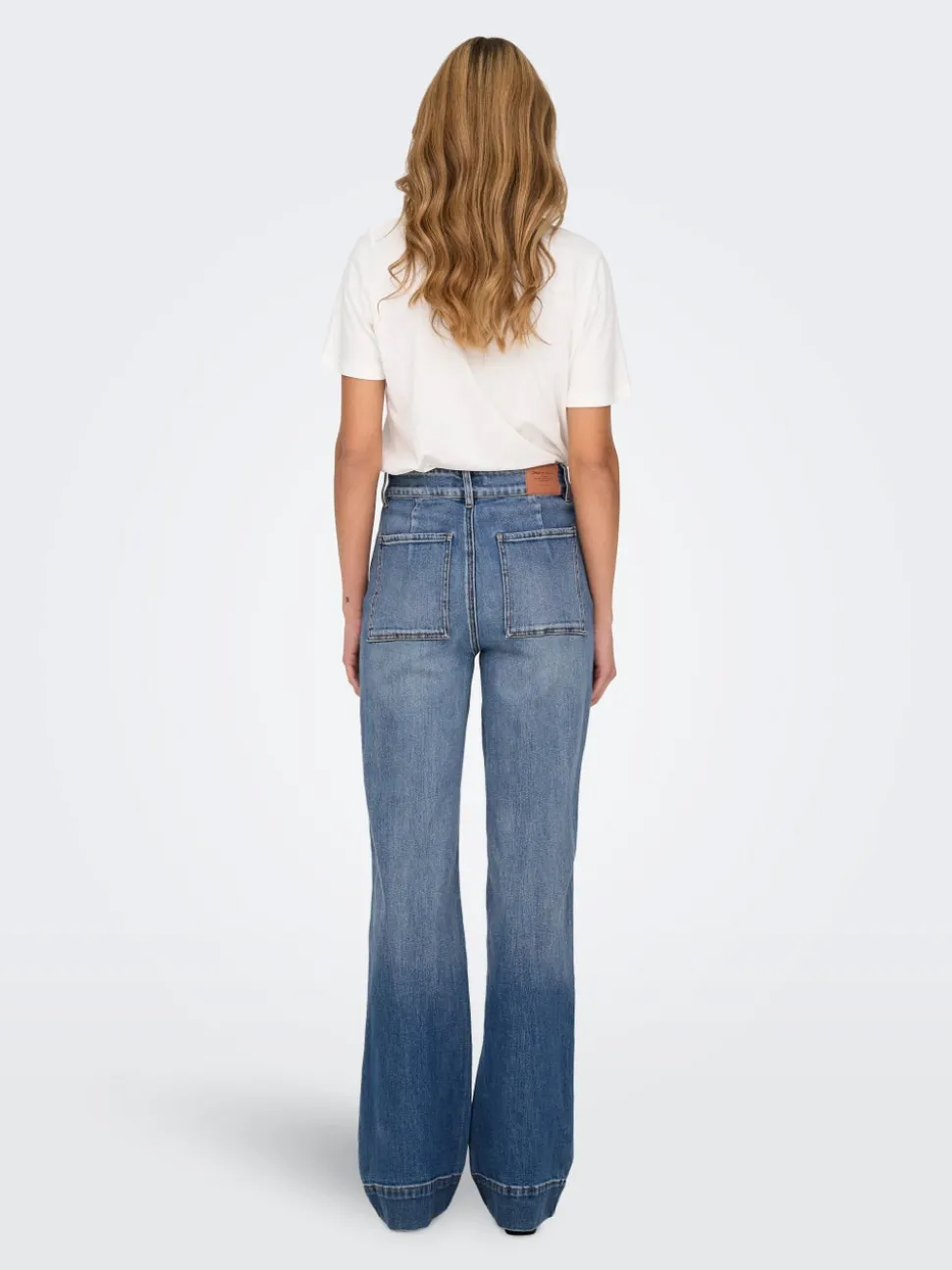 ONLJUICY Høy midje Wide Leg Fit Jeans
