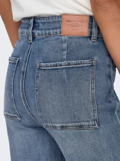 ONLJUICY Høy midje Wide Leg Fit Jeans