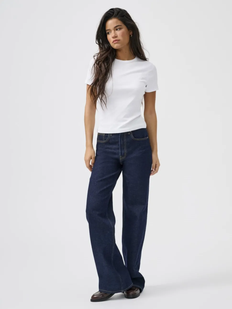 ONLJUICY Høy midje Wide Leg Fit Jeans