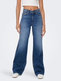 ONLJUICY Høy midje Wide Leg Fit Jeans