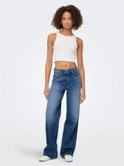 ONLJUICY Høy midje Wide Leg Fit Jeans