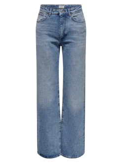 ONLJUICY Høy midje Wide Leg Fit Jeans