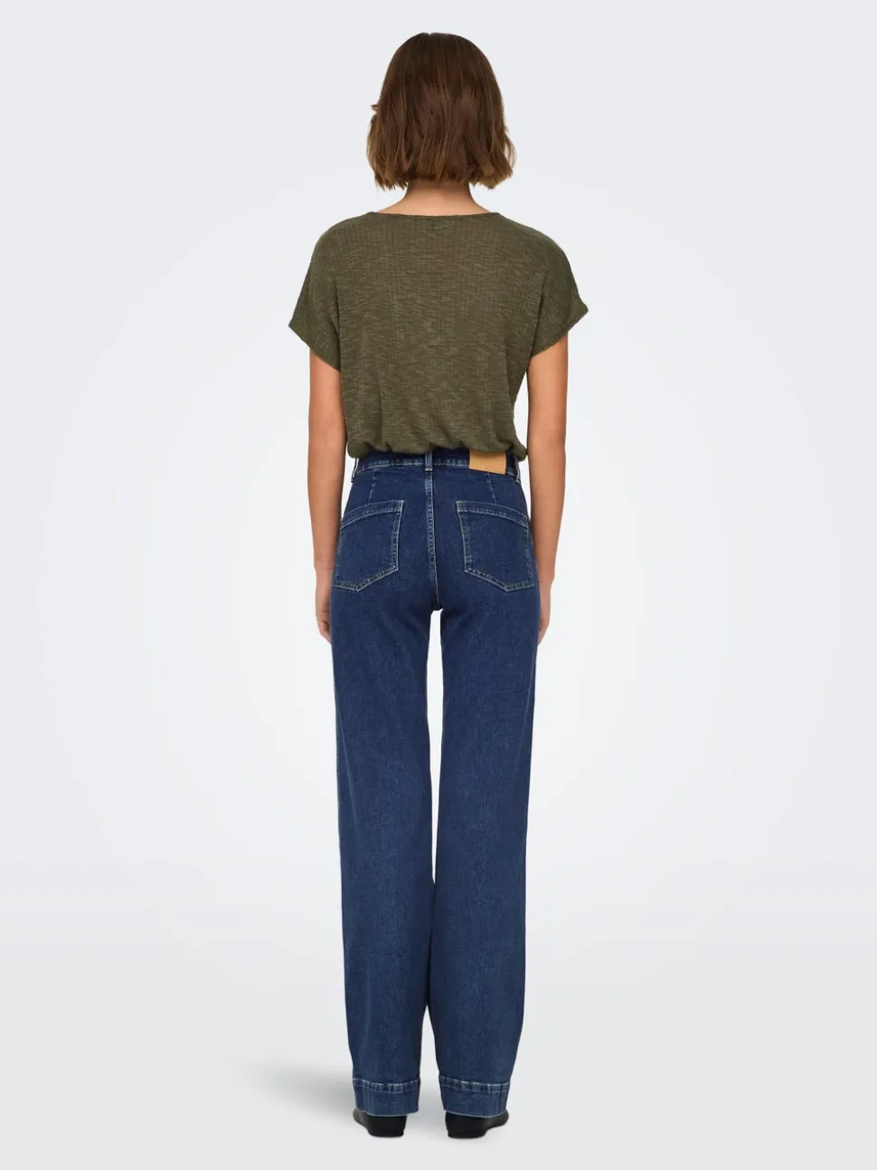 ONLJUICY Høy midje Wide Leg Fit Jeans
