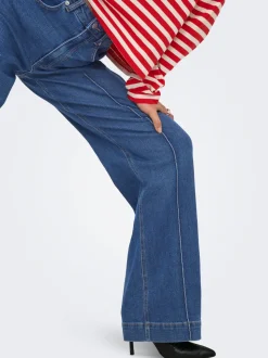 ONLJUICY Høy midje Wide Leg Fit Jeans
