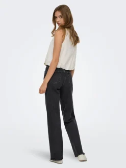 ONLJUICY Høy midje Wide Leg Fit Jeans