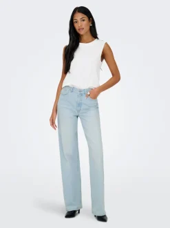 ONLJUICY Høy midje Wide Leg Fit Jeans