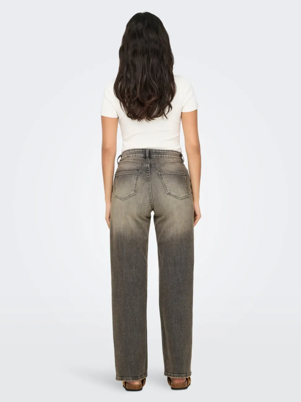 ONLJUICY Høy midje Wide Leg Fit Jeans