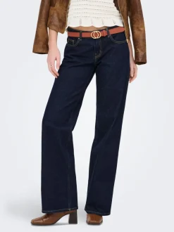ONLJUICY Lav midje Straight Fit Jeans