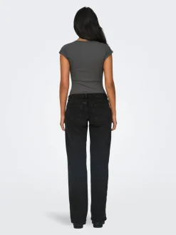 ONLJUICY Lav midje Wide Leg Fit Jeans