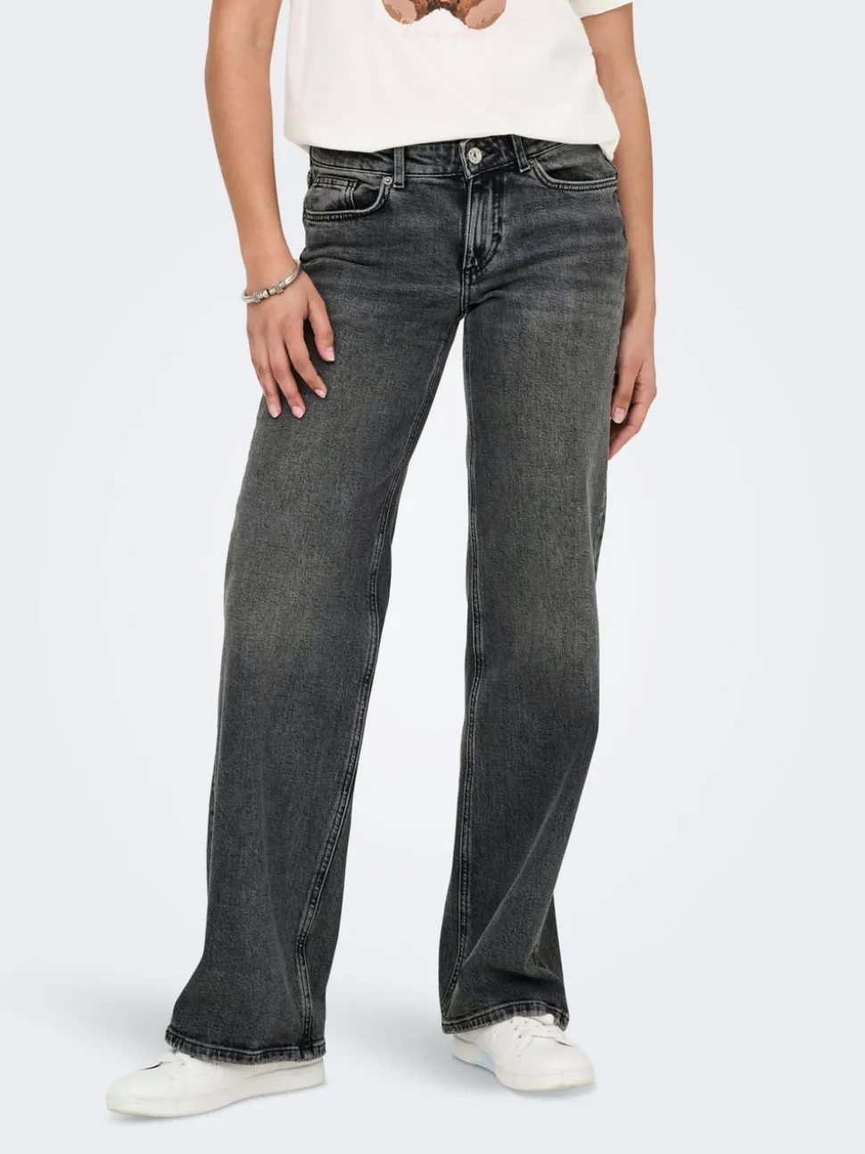 ONLJUICY Lav midje Wide Leg Fit Jeans